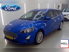Ford Focus Wagon - 125pk Titanium X Navi Camera Winter Parking Dodehoek pack Adap Cruise El. Klep Dealeronder