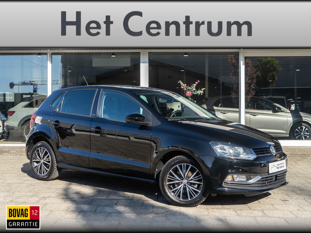Volkswagen Polo - 1.2 TSI 66kW Allstar Stoelverwarming - Navi - Clima - PDC - 15' - DAB - AutoWereld.nl