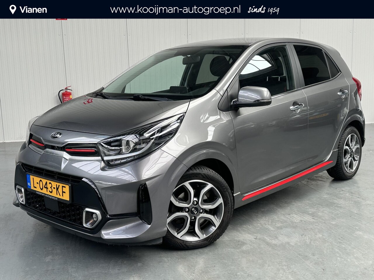 Kia Picanto - 1.0 DPi GT-Line NL Auto, 1e eigenaar, slechts 49000km! - AutoWereld.nl
