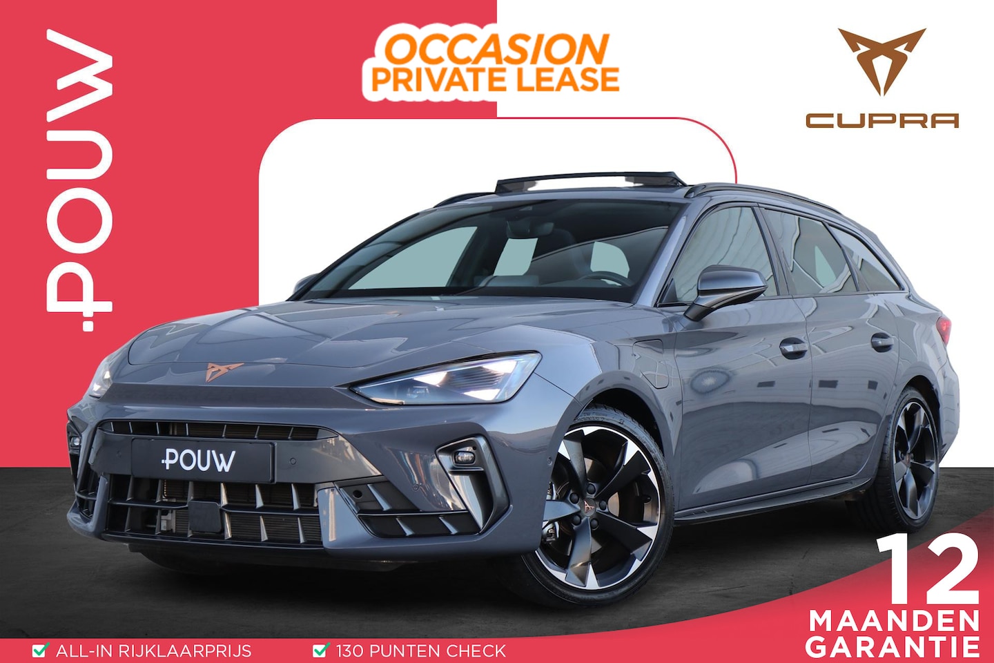 CUPRA Leon Sportstourer - 1.5 TSI 204pk e-Hybrid Business | SoH 100% | Panoramadak | Sennheiser | Achteruitrijcamera - AutoWereld.nl