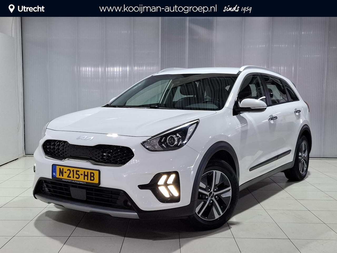Kia Niro - 1.6 GDi Hybrid DynamicLine Apple Carplay/Android Auto, Navigatie, Camera. - AutoWereld.nl