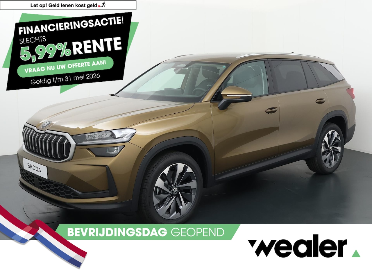 Skoda Kodiaq - Business Edition 1.5 TSI 150 pk DSG Škoda Kodiaq Business Edition 1.5 TSI m-HEV 150 pk DSG - AutoWereld.nl