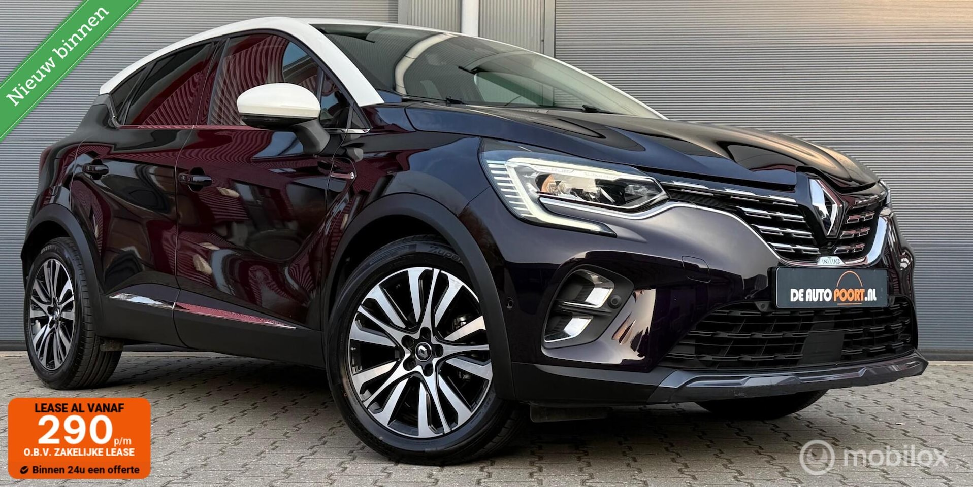 Renault Captur - 1.3 TCe 155 Initiale Paris BOSE/Two-Tone/LED - AutoWereld.nl