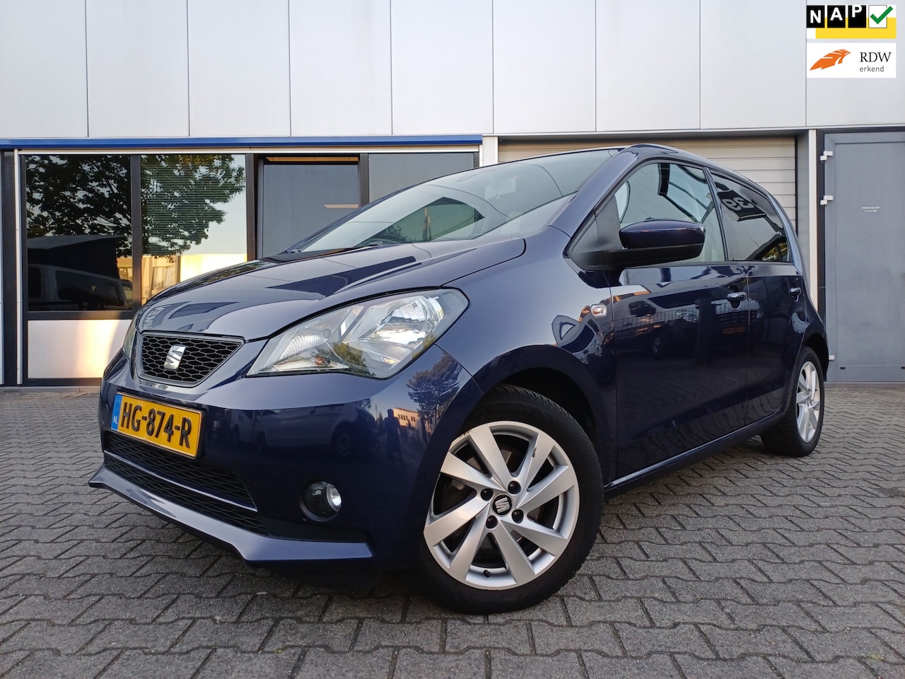 SEAT Mii - 1.0 Sport Connect NAVI/AIRCO/LMV/PDC/LEDER - AutoWereld.nl