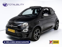 Fiat 500 C - 1.0 Hybrid Rockstar | Beats audio | Climate control | Cruise | Electrische cabrio kap | Ap