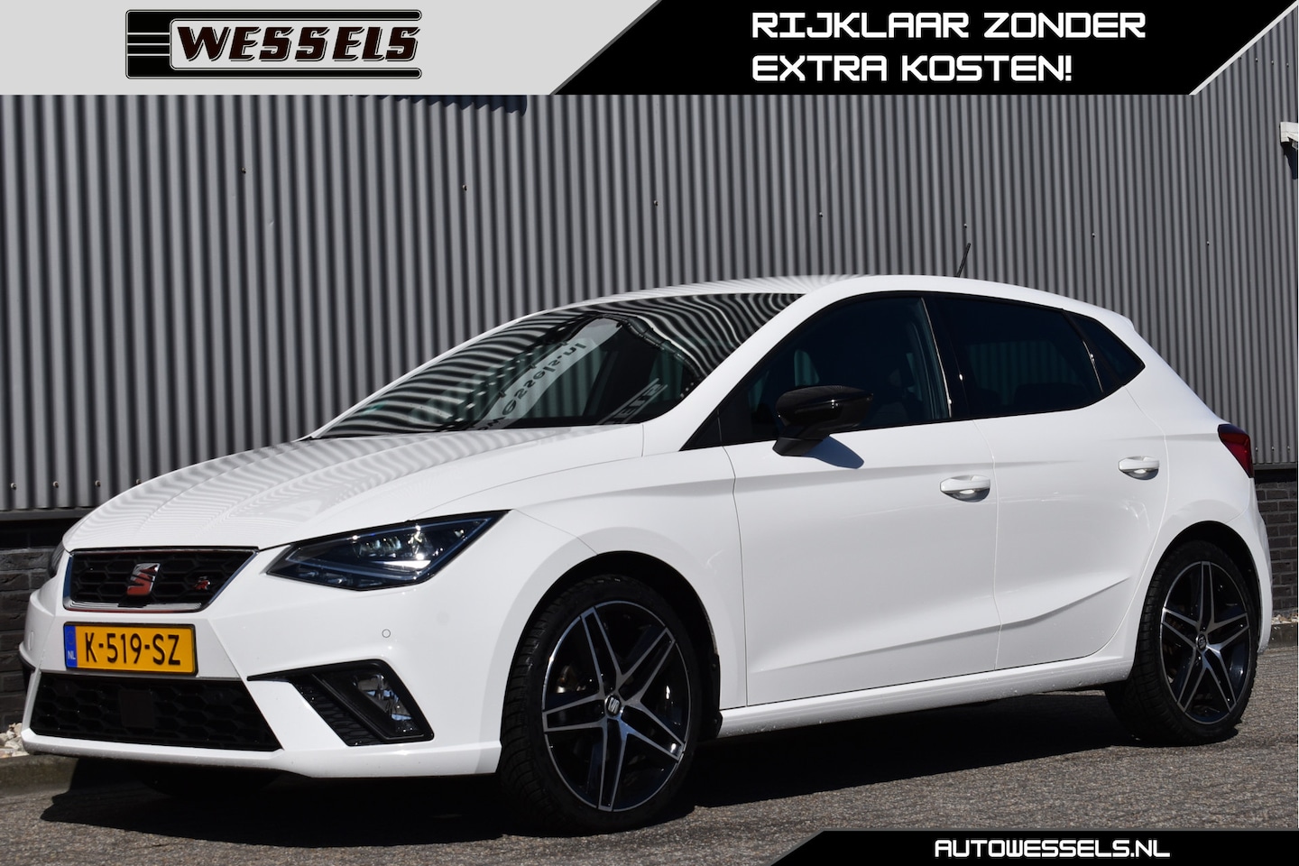 SEAT Ibiza - 1.0 TSI FR Business Intense Plus Virtual cockpit, Camera, Stoelverwarming, Carplay - AutoWereld.nl
