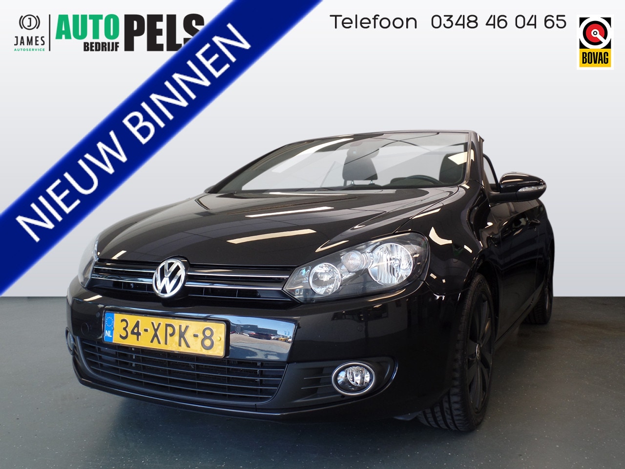 Volkswagen Golf Cabriolet - 1.2 Tsi 105pk Highline uitvoering, Clima controle, Cruise controle, Elek spiegels, Elek ca - AutoWereld.nl