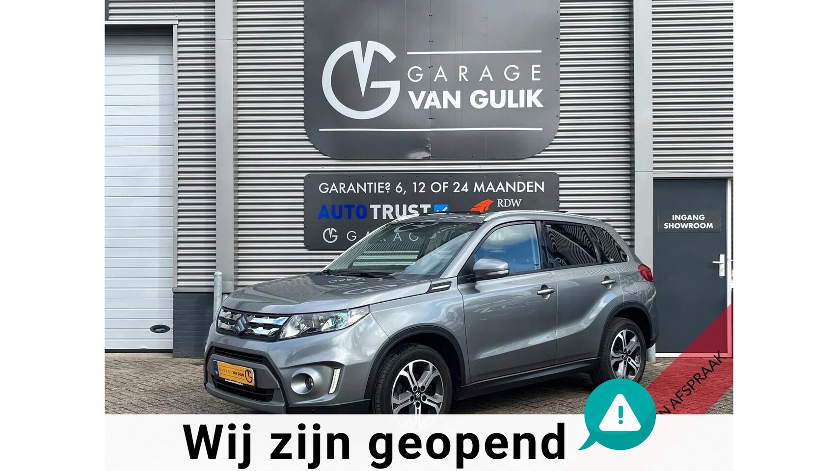 Suzuki Vitara - 1.6 120PK Clima,Cruise,Panodak,Navi,Leder/Alcantara,Stoelverw,PdcV+A,KeylessGo+Entry,Camer - AutoWereld.nl