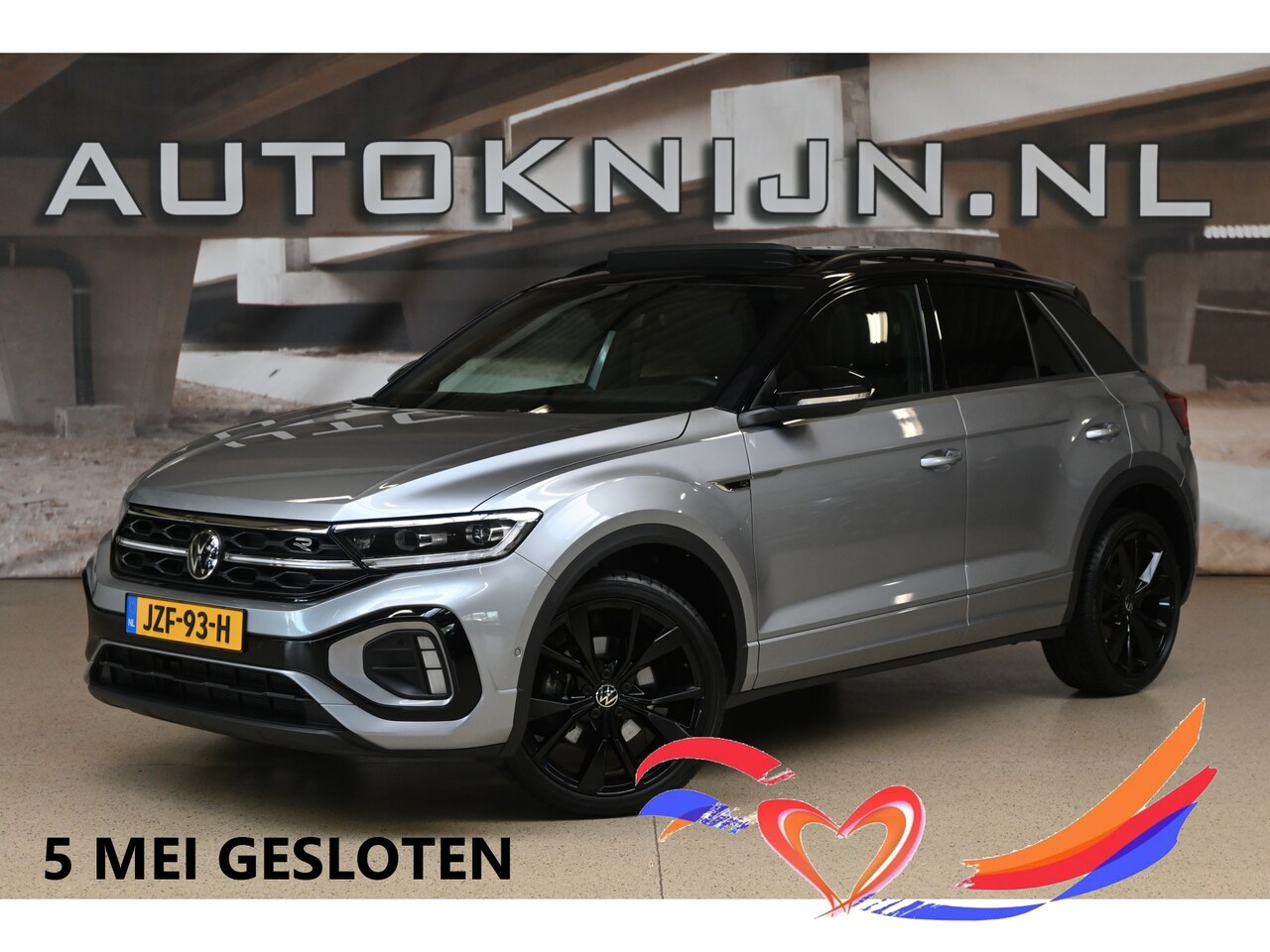 Volkswagen T-Roc - 1.5 TSI 150pk R-Line Business+ | IQ. Light | Camera | Panoramadak | 100% (Dealer) onderhou - AutoWereld.nl