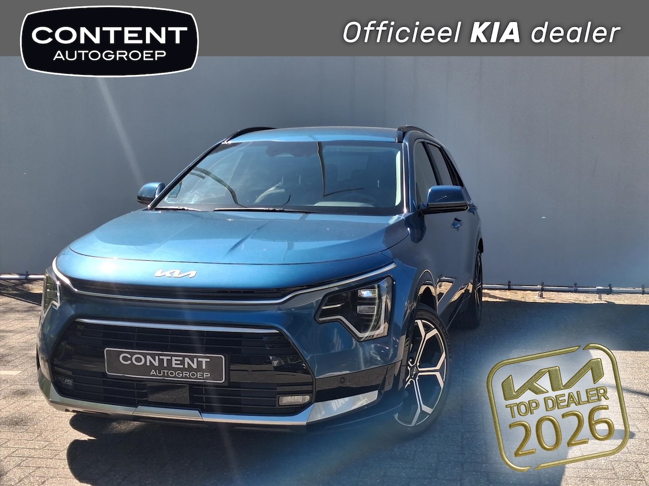 Kia Niro - 1.6 GDi Hybrid DynamicPlusLine |Navi |Leder |Cruise en Clima - AutoWereld.nl