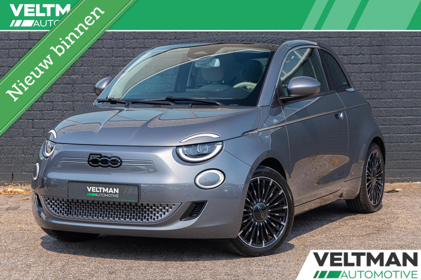 Fiat 500 C - La Prima 42 kWh STOELVERWARMING ADAPTIVE CRUISE LED - AutoWereld.nl