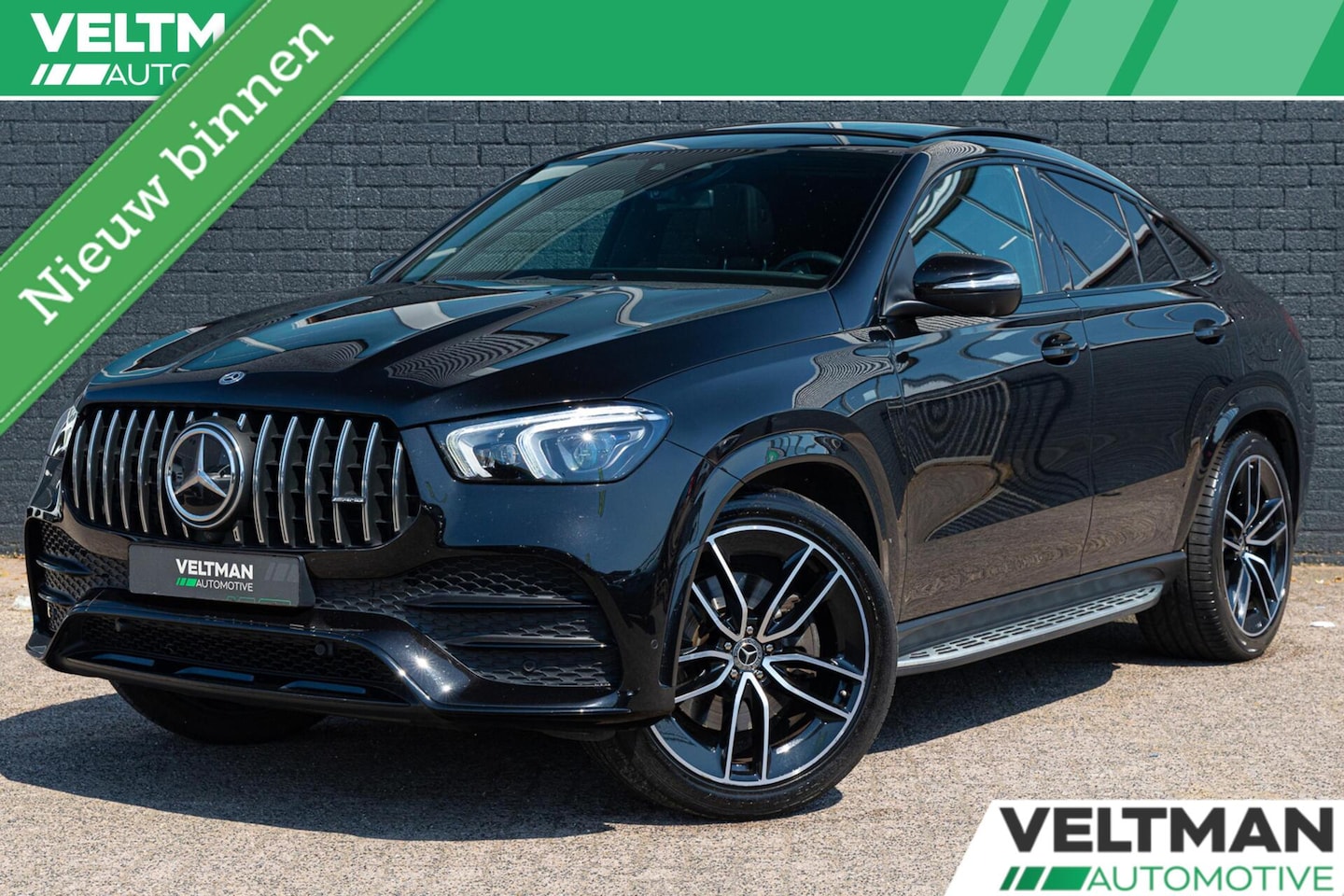 Mercedes-Benz GLE-Klasse Coupé - 350 de 4MATIC AMG LINE PANORAMADAK 22INCH BURMESTER DISTRONIC MEMORY - AutoWereld.nl