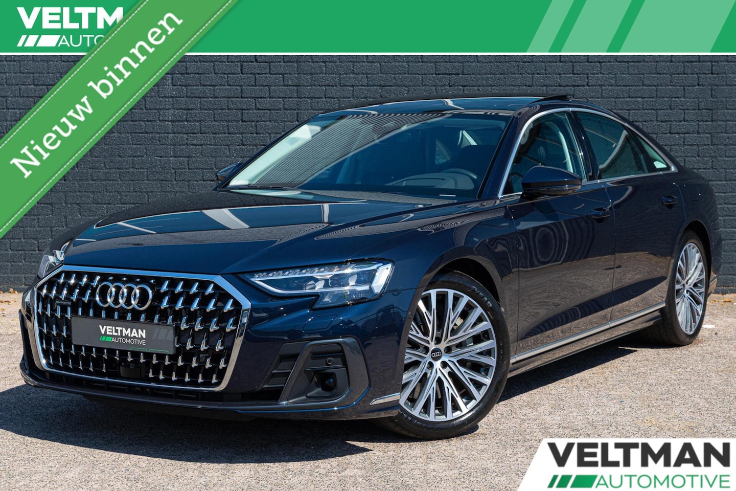 Audi A8 - 60 TFSI e quattro PANO MASSAGE HEAD UP B&O MATRIX - AutoWereld.nl