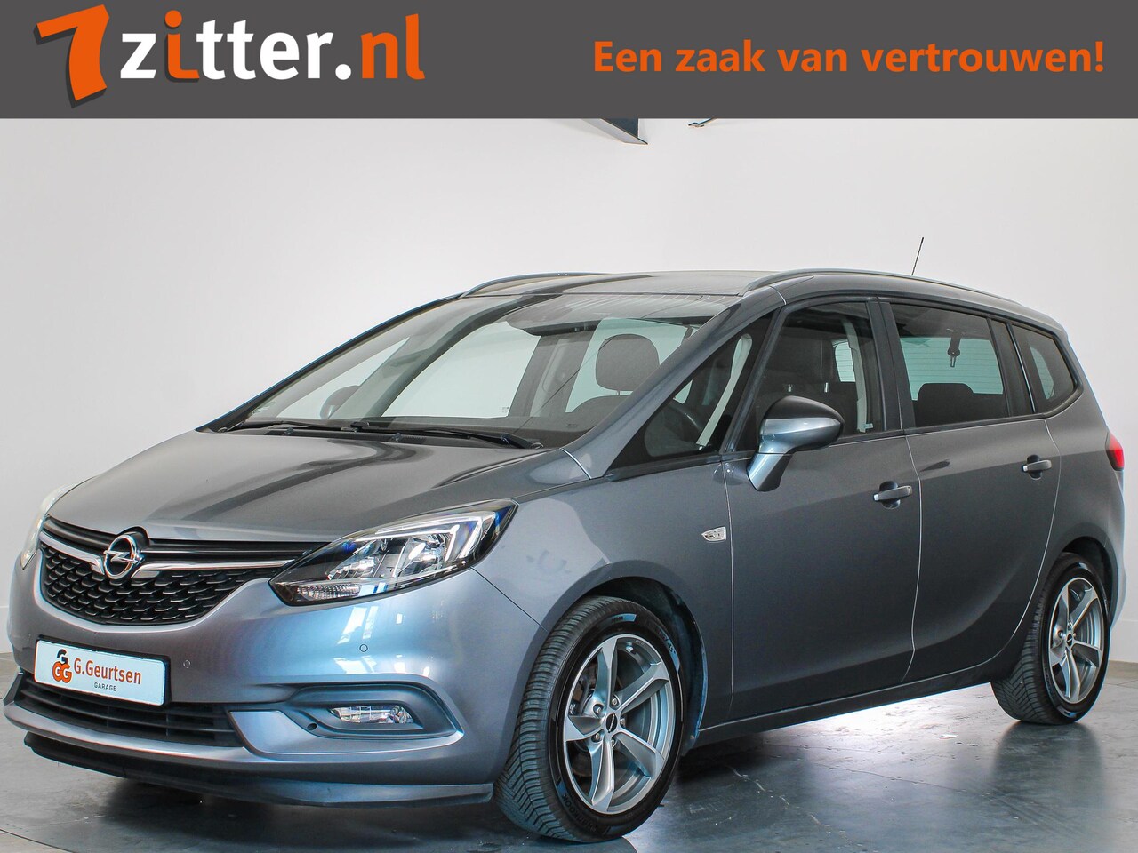 Opel Zafira - 1.4 Turbo Business+ 7-Persoons, Trekhaak, Navigatie, Stoel/Stuur Verwarming, Cruise contro - AutoWereld.nl