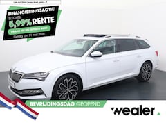 Skoda Superb Combi - 1.4 TSI iV Laurin & Klement Edition | 218 PK | SoH 97% | Trekhaak | Panoramadak | 360 grad