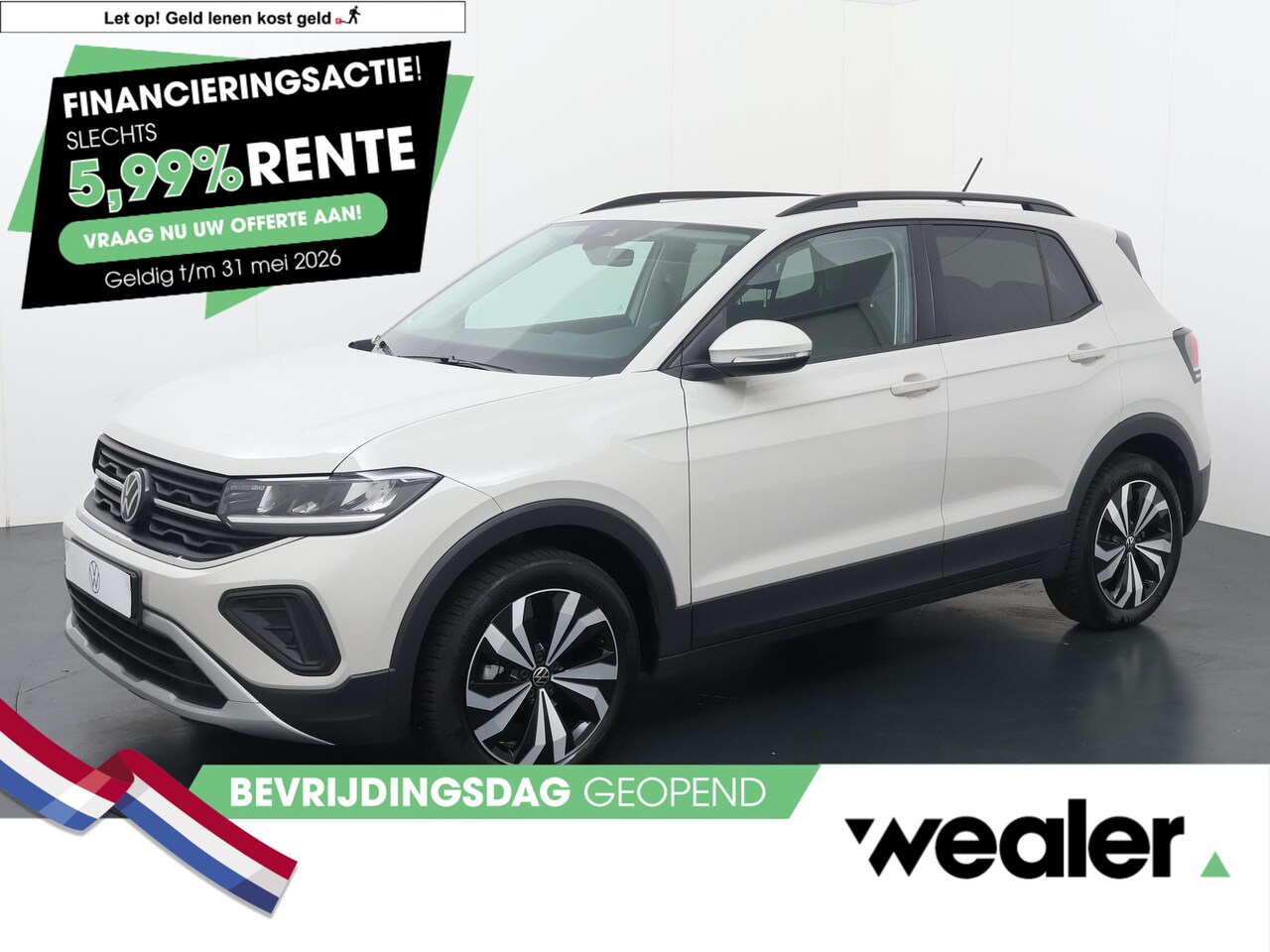 Volkswagen T-Cross - 1.0 TSI Life Edition | 116 PK | Automaat | Climate control | Adaptive cruise control | App - AutoWereld.nl