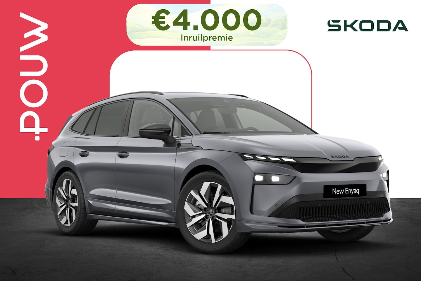 Skoda Enyaq iV - 85 286pk Sportline | Business Upgrade Advanced | Trekhaak Wegklapbaar - AutoWereld.nl