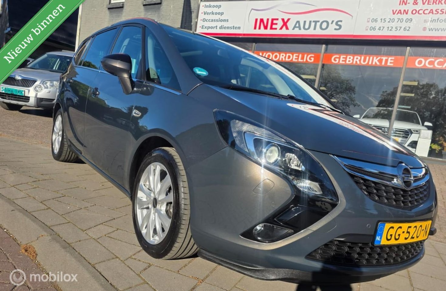 Opel Zafira Tourer - 1.4 Business+ 7p.Leder Pano Stoel Stuur Verwaming Led Camera - AutoWereld.nl