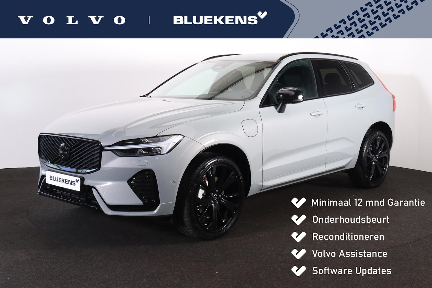 Volvo XC60 - T6 Recharge AWD Plus Black Edition - Panorama/schuifdak - IntelliSafe Assist & Surround - - AutoWereld.nl
