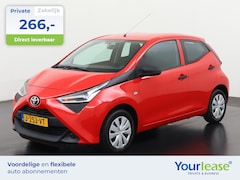 Toyota Aygo - 1.0 VVT-i x | All-in 266, - Private Lease | Direct uit voorraad