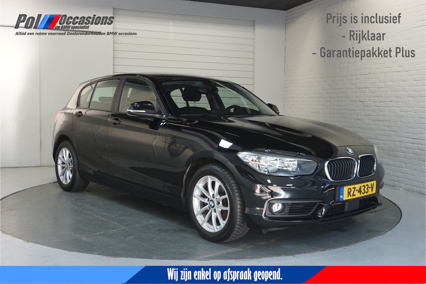 BMW 1-serie - 118i AUTOMAAT | LEER | SPORT | ACC | DEALERONDERHOUDEN - AutoWereld.nl