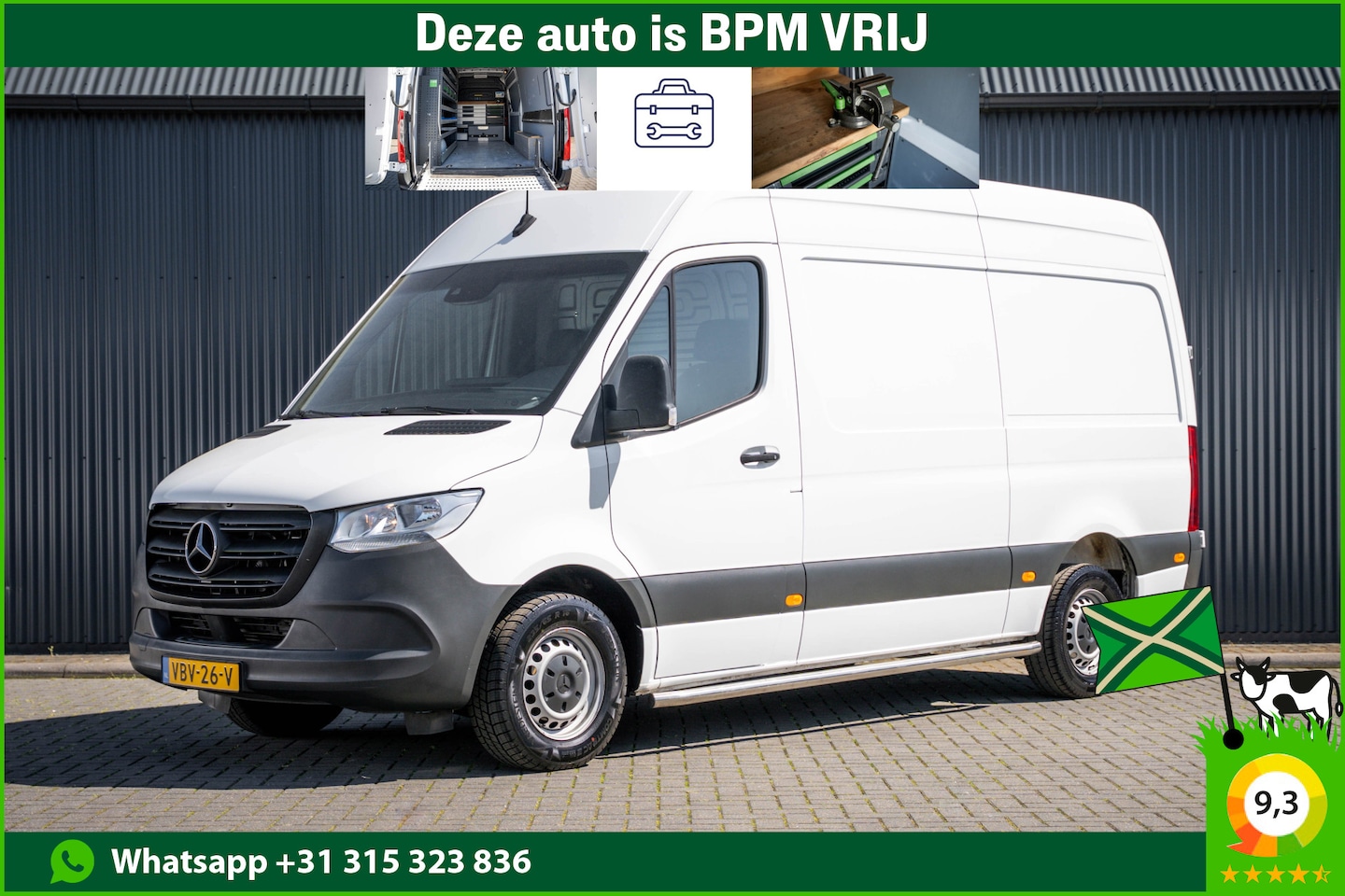 Mercedes-Benz Sprinter - 311 CDI L2H2 | Volledig Ingericht | Mbux | Camera | Navi | Climatronic - AutoWereld.nl