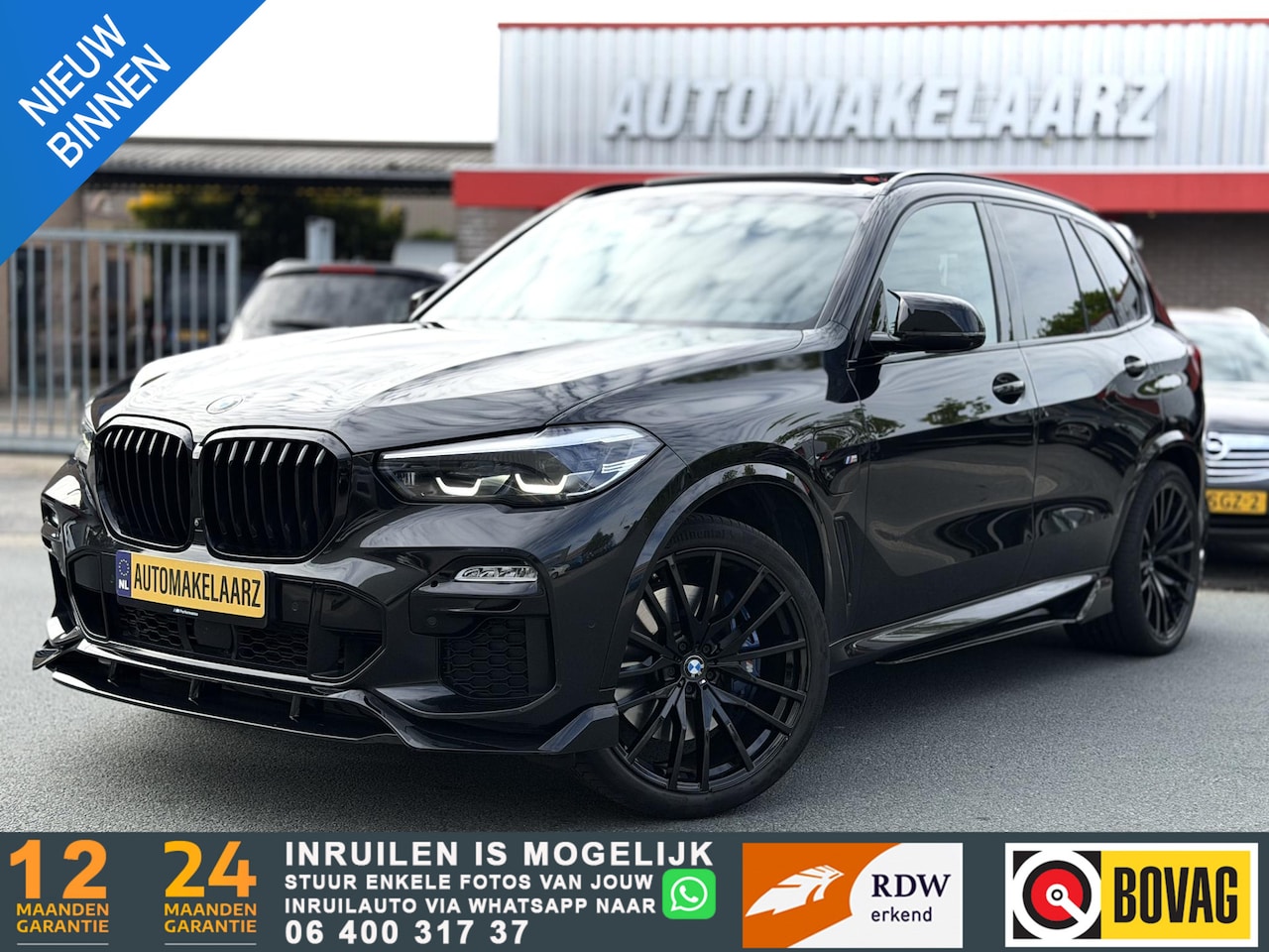 BMW X5 - xDrive45e M PERFORMANCE SKYLOUNGE SOFTCLOSE HUD - AutoWereld.nl
