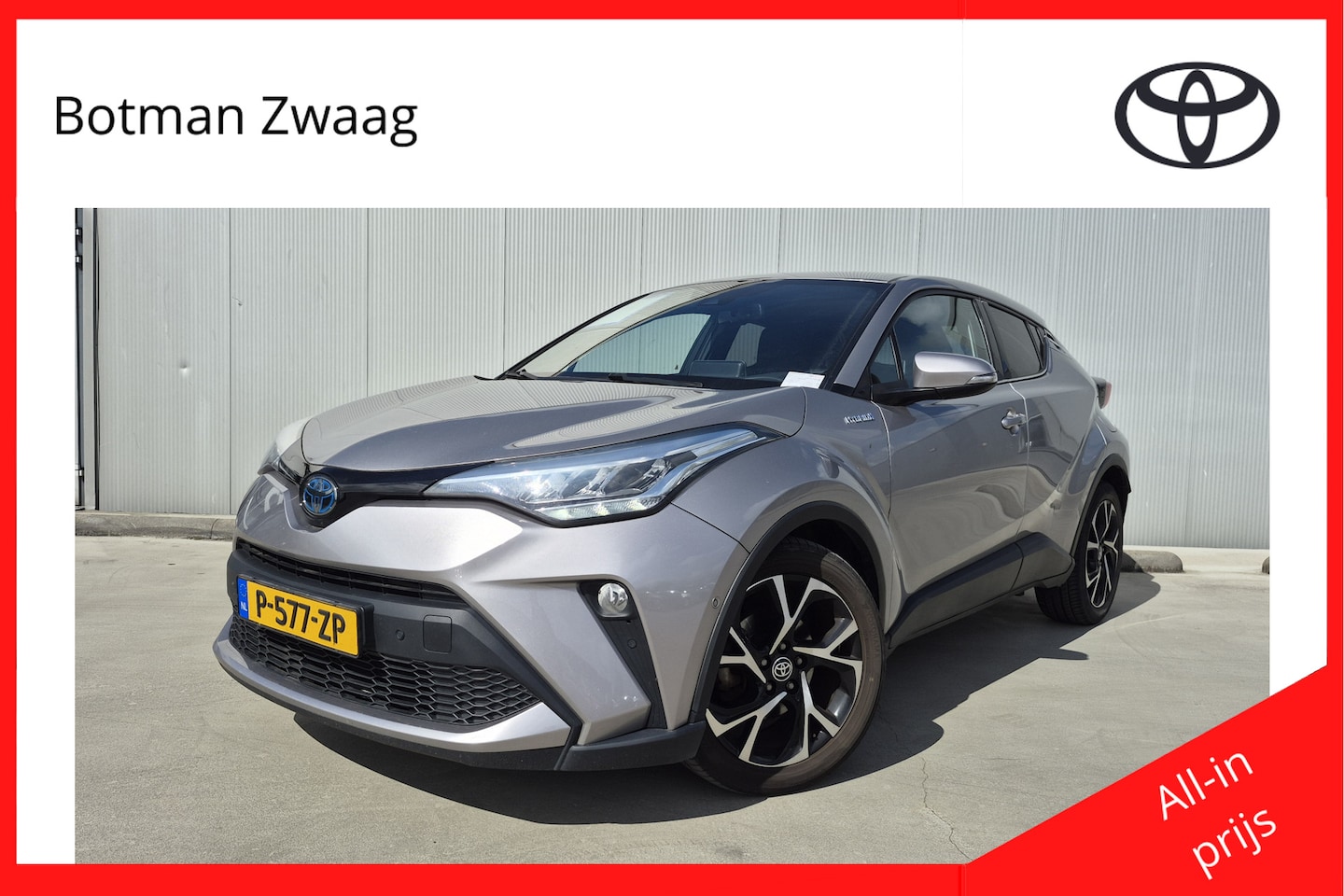 Toyota C-HR - 1.8 Hybrid Business Plus Automaat | Navigatie | Achteruitrijcamera | Stoelverwarming | Par - AutoWereld.nl