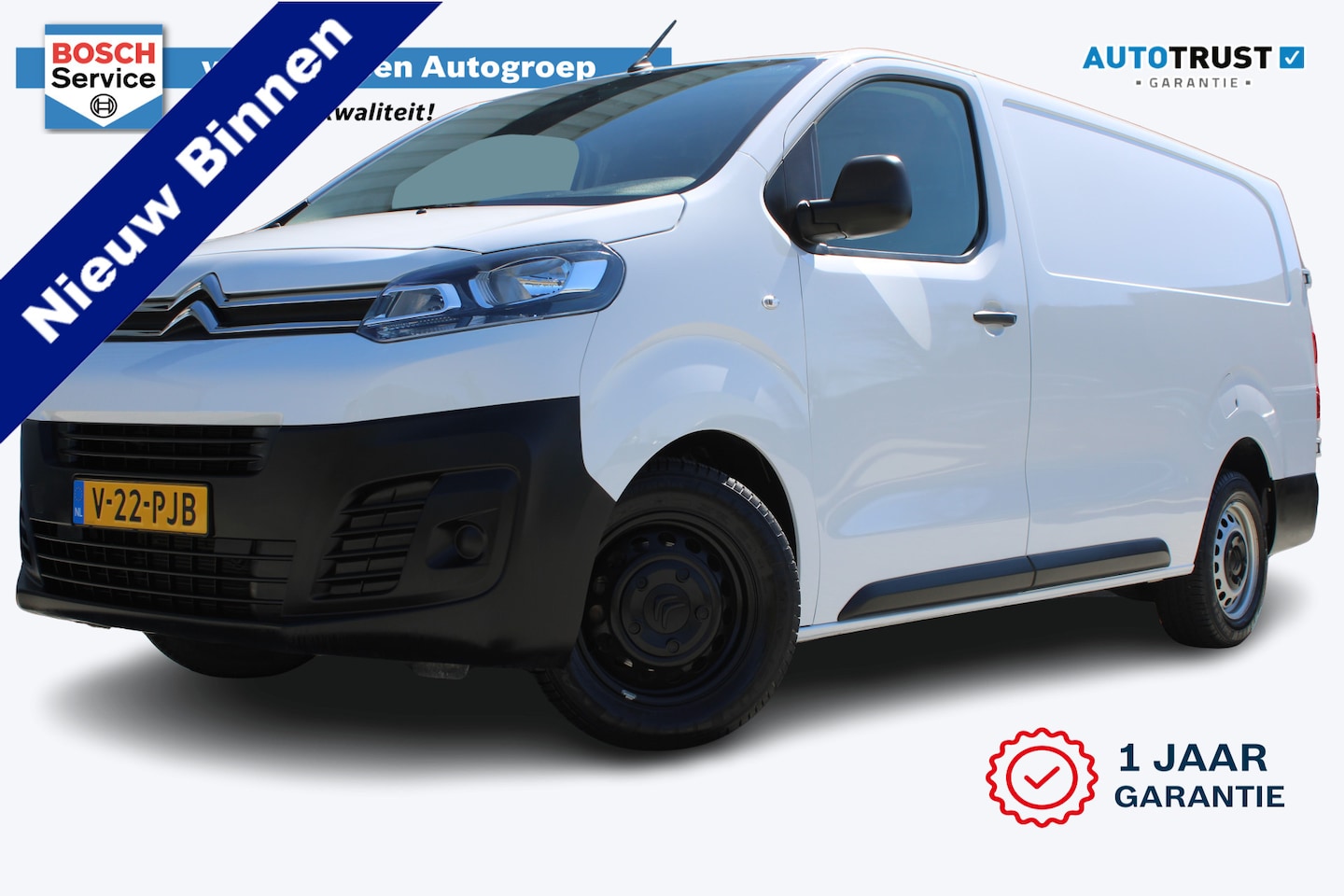 Citroën Jumpy - 1.5 BlueHDI 100 M Control | Incl. 12 maanden garantie | Cruise control | Airco | Bluetooth - AutoWereld.nl