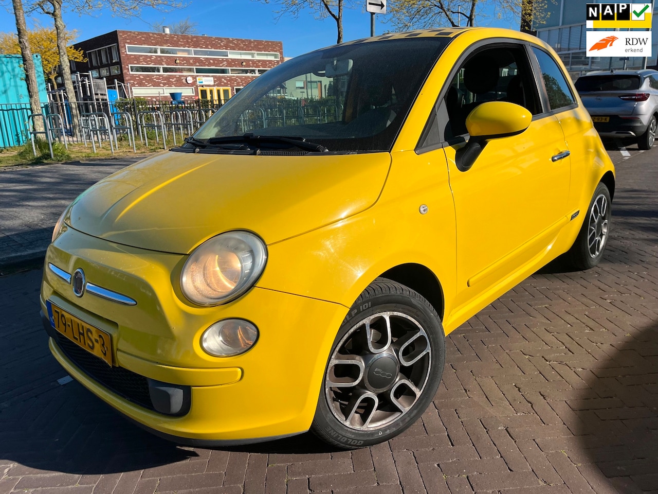 Fiat 500 - 1.2 Sport automaat / 1e eigenaar - AutoWereld.nl