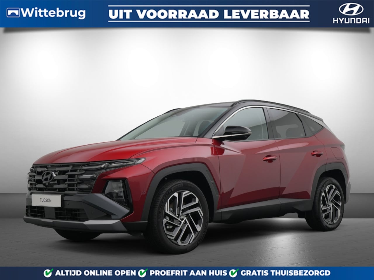 Hyundai Tucson - 1.6 T-GDI PHEV Comfort Plug-In Hybride met Automaat, Navigatie en Camera Uit voorraad leve - AutoWereld.nl