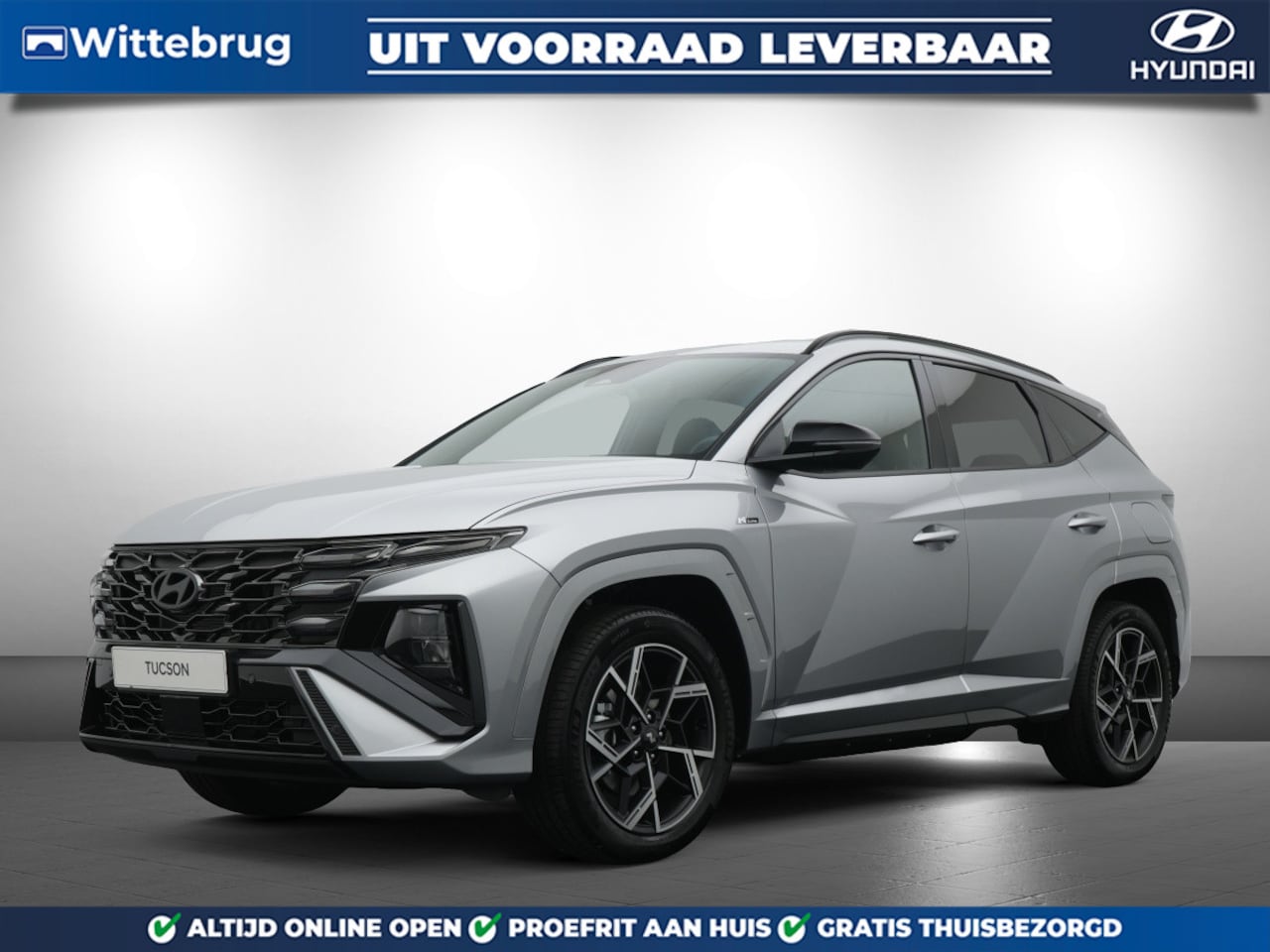 Hyundai Tucson - 1.6 T-GDI PHEV N Line Business Plug-In Hybride Automaat NETTO bijtelling vanaf 296 euro pe - AutoWereld.nl