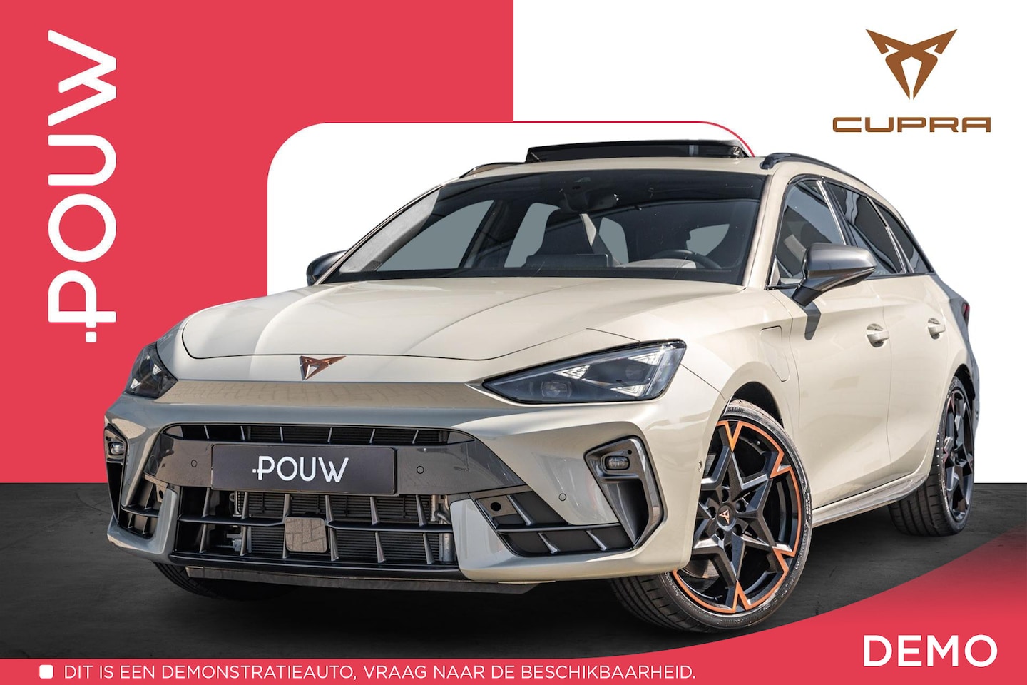 CUPRA Leon Sportstourer - 1.5 TSI e-Hybrid 272pk VZ Performance | Panoramadak | Sennheiser | Matrix LED - AutoWereld.nl