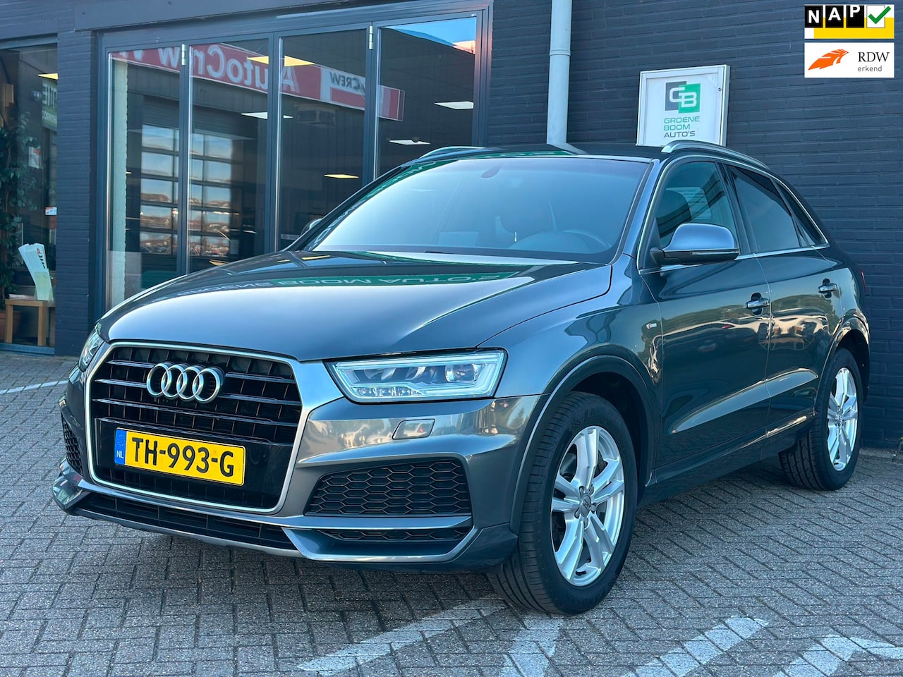 Audi Q3 - 1.4 TFSI CoD Sport Advance Sport/LEDER/NAVI/NL-AUTO NAP!! - AutoWereld.nl
