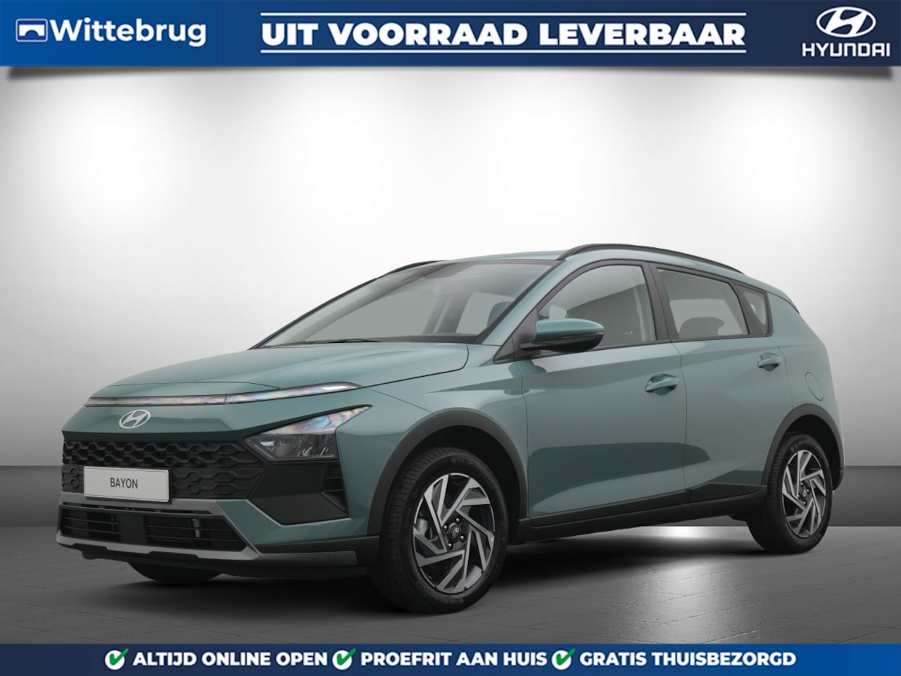 Hyundai Bayon - 1.0 T-GDI Comfort Automaat met Airconditioning, Navigatie, Camera achter Uit voorraad leve - AutoWereld.nl