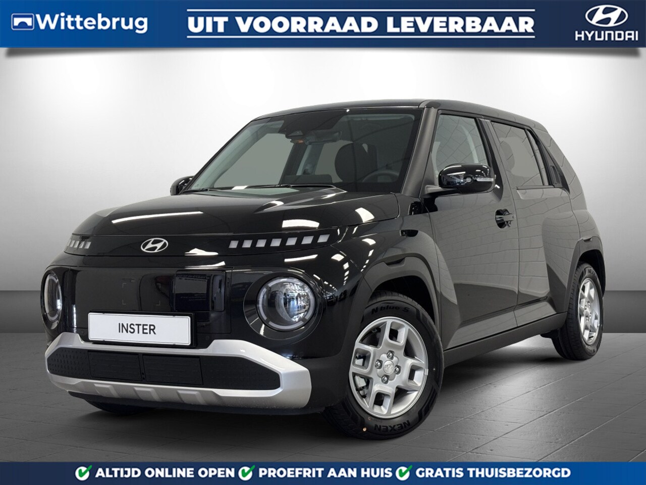 Hyundai Inster - Pulse 49 kWh WINTER PACK + NAVIGATIE | LICHTMETALEN VELGEN | GETINT GLAS | VOORRAADVOORDEE - AutoWereld.nl