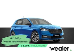 Skoda Fabia - Monte Carlo 1.0 TSI 95 PK | Adaptieve cruise control | Zwart dak | Verwarmde voorstoelen |