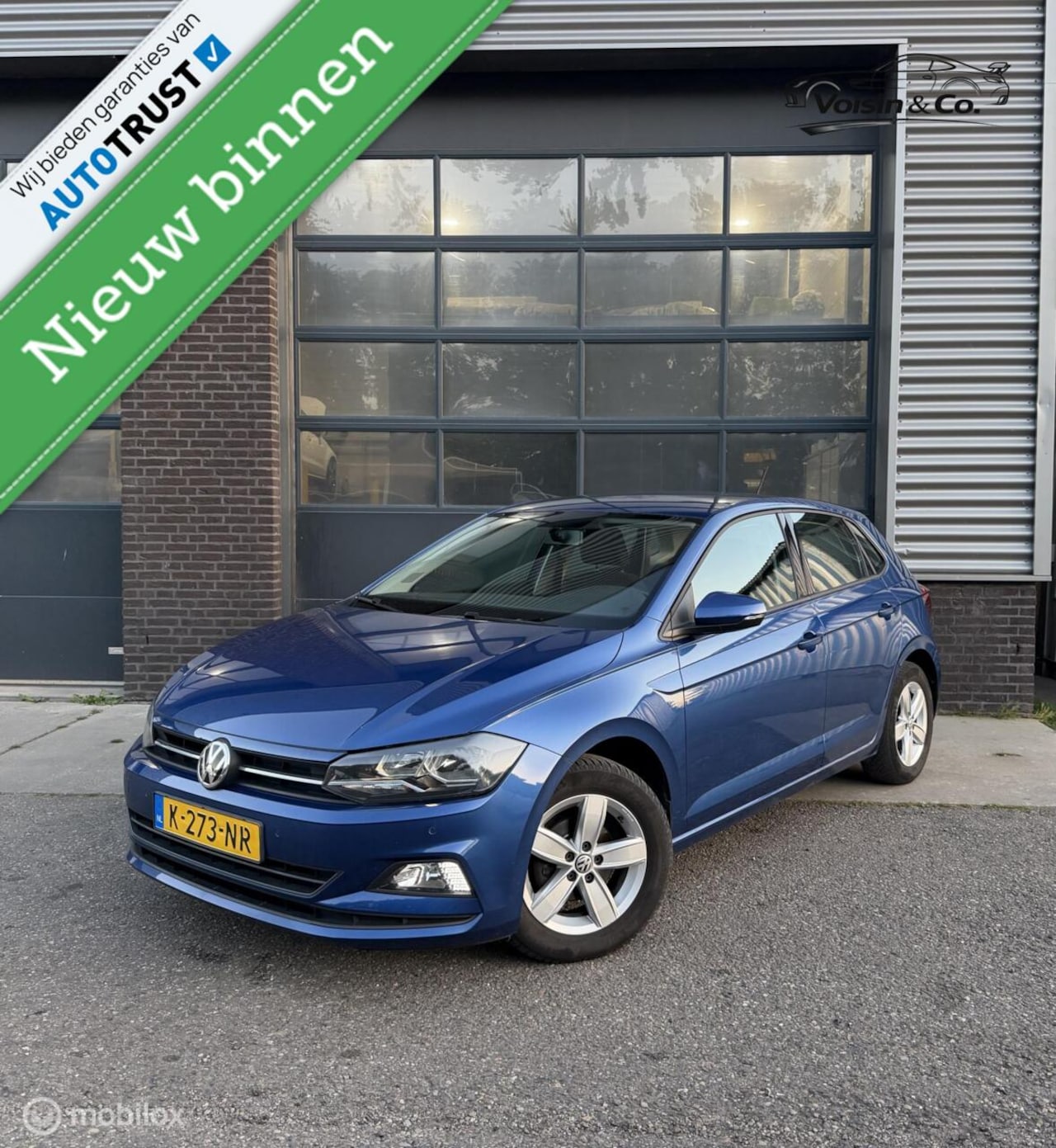 Volkswagen Polo - 1.0 Airco Carplay ACC PDC Led 2 sets banden - AutoWereld.nl