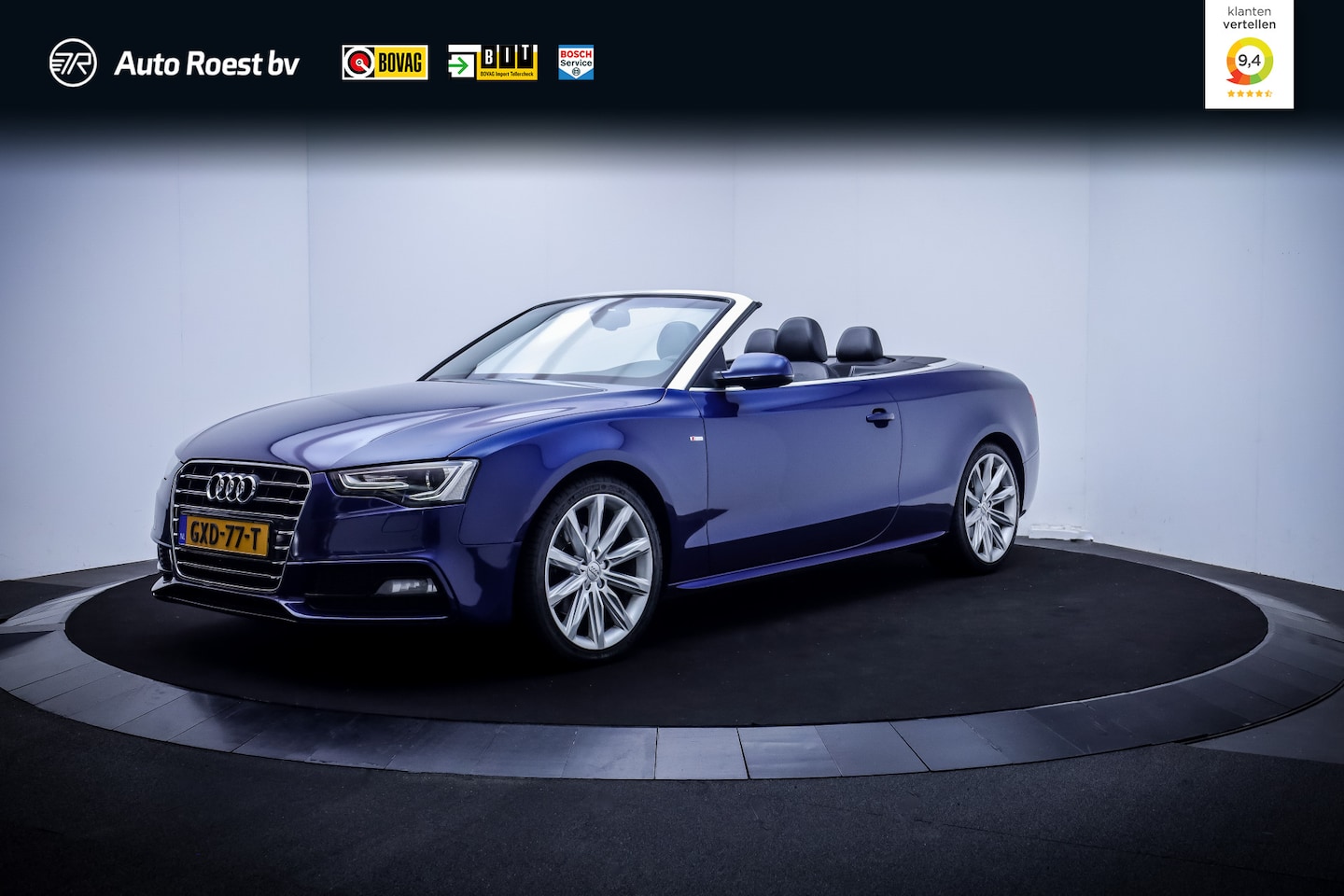 Audi A5 Cabriolet - 1.8TFSI S-Tr. S-Line NAVI | LEER | SPORTST. | STOELVERW. | XENON | CLIMA | LMV - AutoWereld.nl