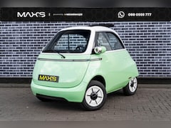 Micro Microlino - L7 Paris Mint 12, 5 kWh | Schuifdak | 177km Rijbereik | Bluetooth | Led | USB | Achteruitv