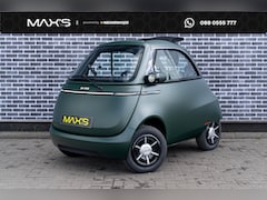 Micro Microlino - Edition 12, 5 kWh | Schuifdak | 177KM Rijbereik | Led | USB | Achteruitverwarming | Stoffe