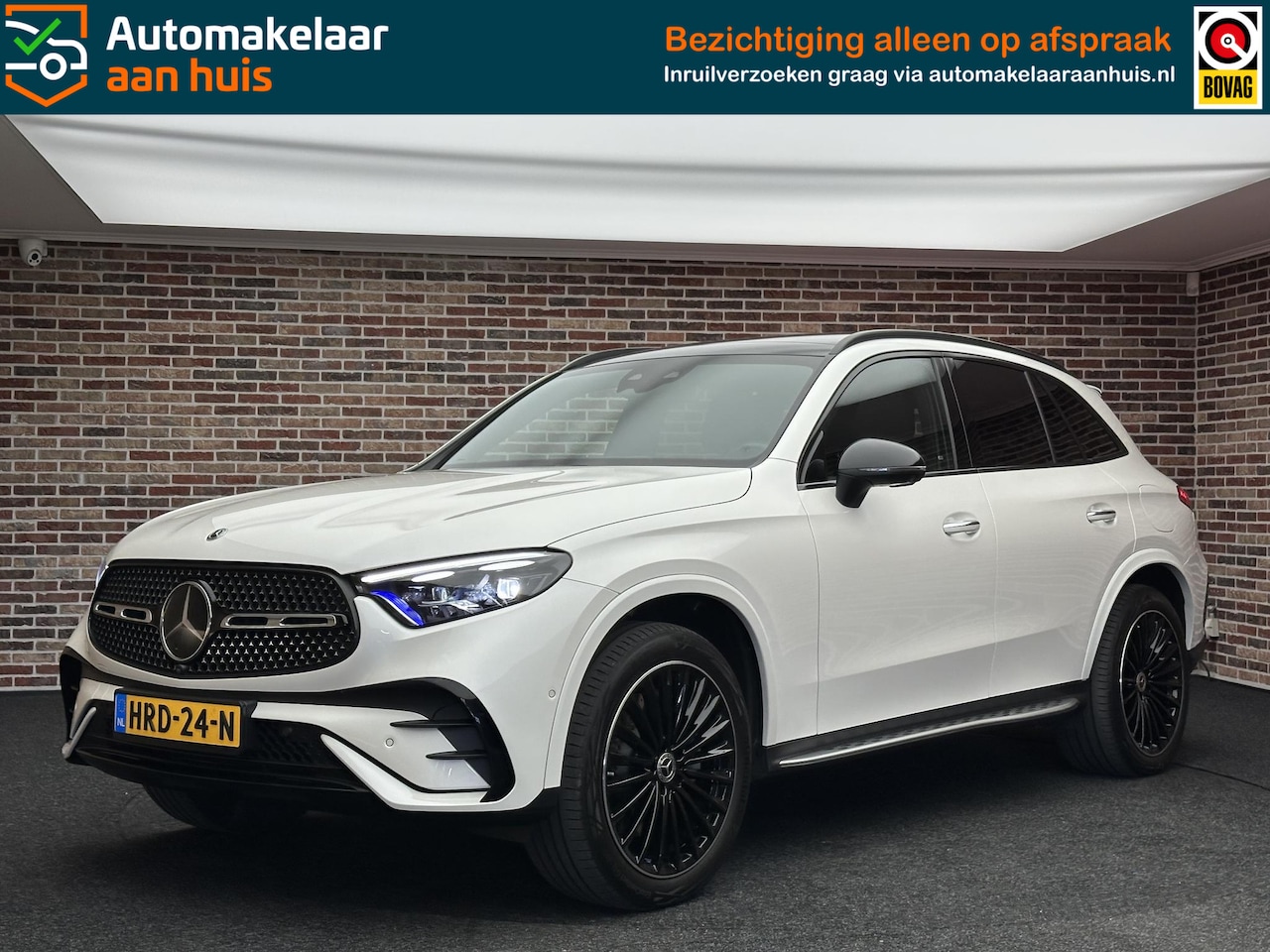 Mercedes-Benz GLC-klasse - 400e 4MATIC AMG Line 360 Trekhaak Luchtvering Dak Burmester - AutoWereld.nl