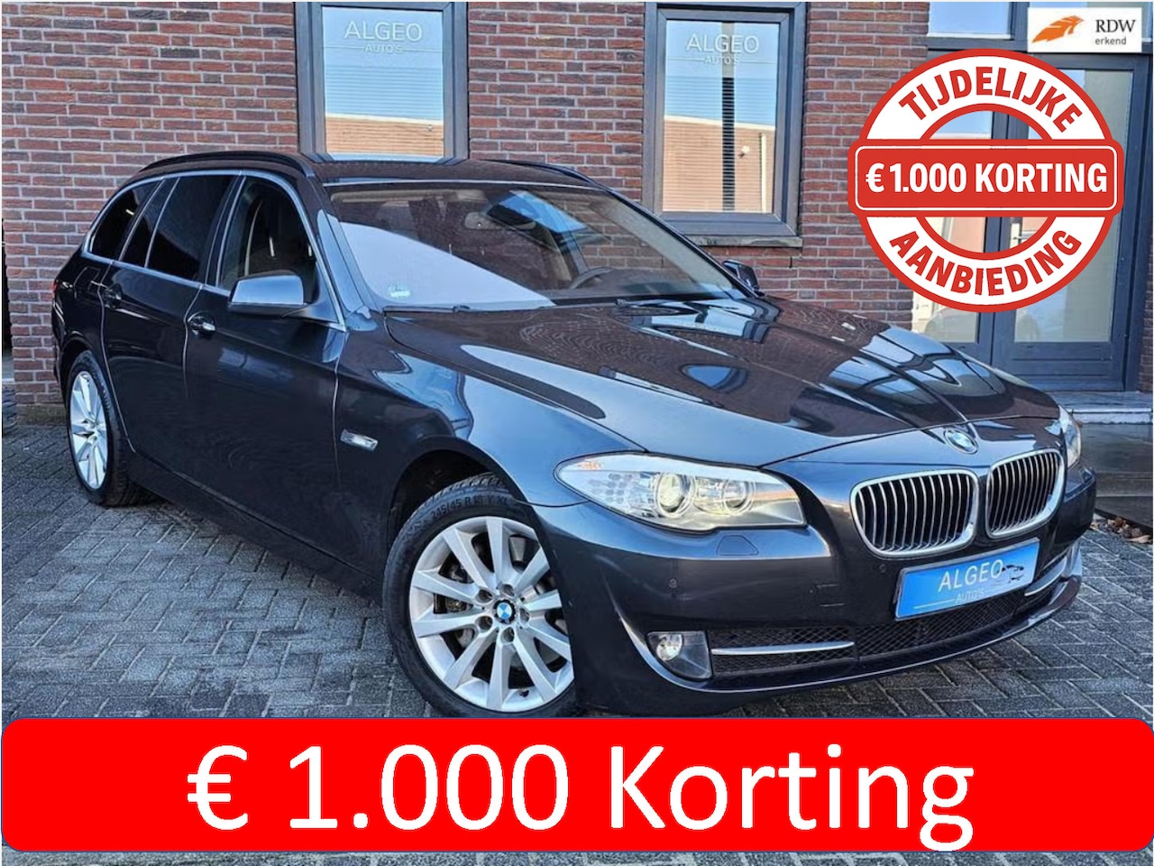 BMW 5-serie Touring - – 6-cilinder rijbeleving / Luxe / Automaat - AutoWereld.nl