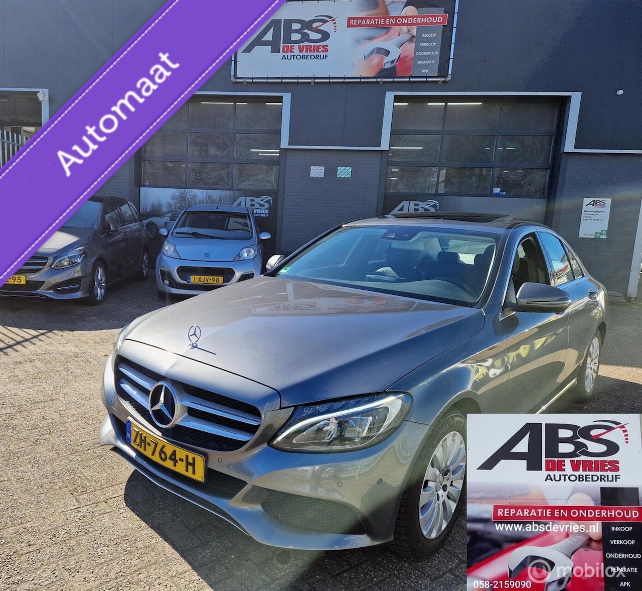 Mercedes-Benz C-klasse - 200 Premium Plus APK MEI 2027 - AutoWereld.nl