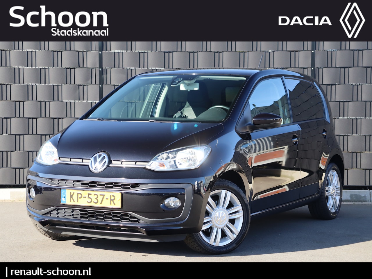 Volkswagen Up! - 1.0 BMT high up! Automaat | Camera | Stoelverwarming | Leder | Cruise Control | Airco - AutoWereld.nl