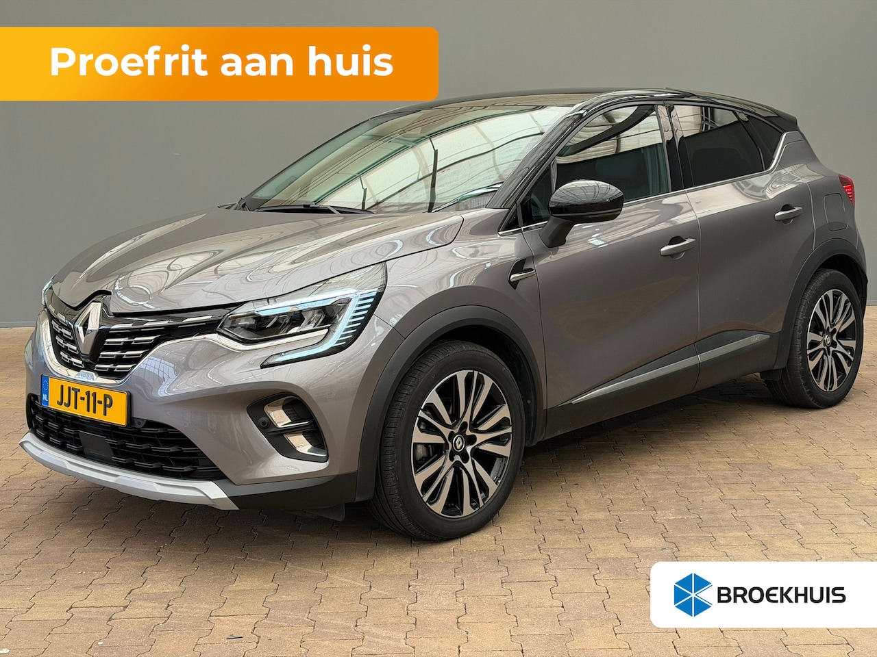 Renault Captur - 1.6 E-Tech Plug-In Hybrid 160 Initiale Paris Lederen Luxe Stoelen | Camera | Parkeersensor - AutoWereld.nl
