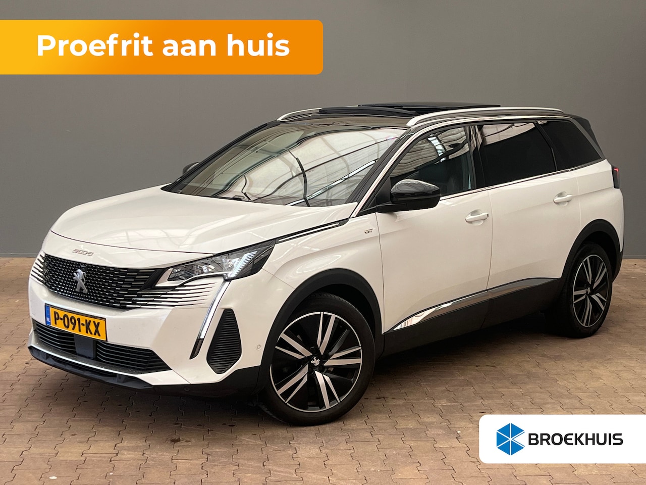 Peugeot 5008 - 1.6 PureTech GT Pack Business Camera Voor + Achter | Elek. Stoelen met Massagefunctie | Pa - AutoWereld.nl