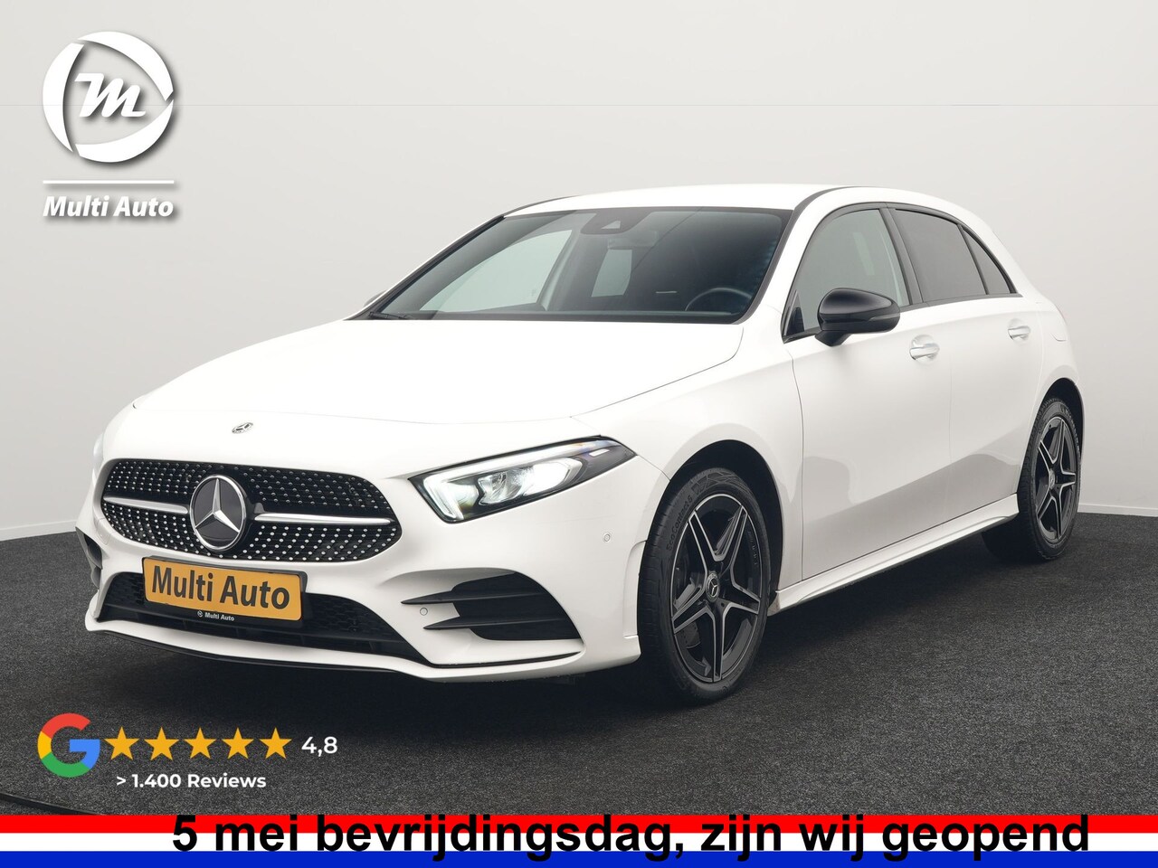 Mercedes-Benz A-klasse - 250 e AMG Line PHEV 218pk Dealer O.H. | Widescreen Navi | Camera | Alcantara Sportstoelen - AutoWereld.nl