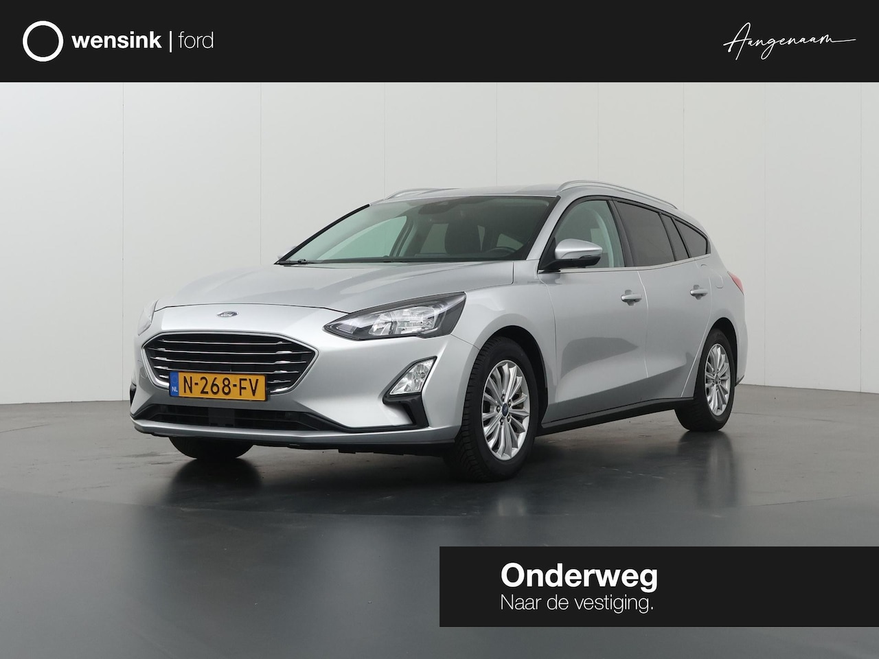 Ford Focus Wagon - 1.0 EcoBoost Hybrid Titanium X Business | Elekt. Wegklapbare Trekhaak | Cruise Control Ada - AutoWereld.nl