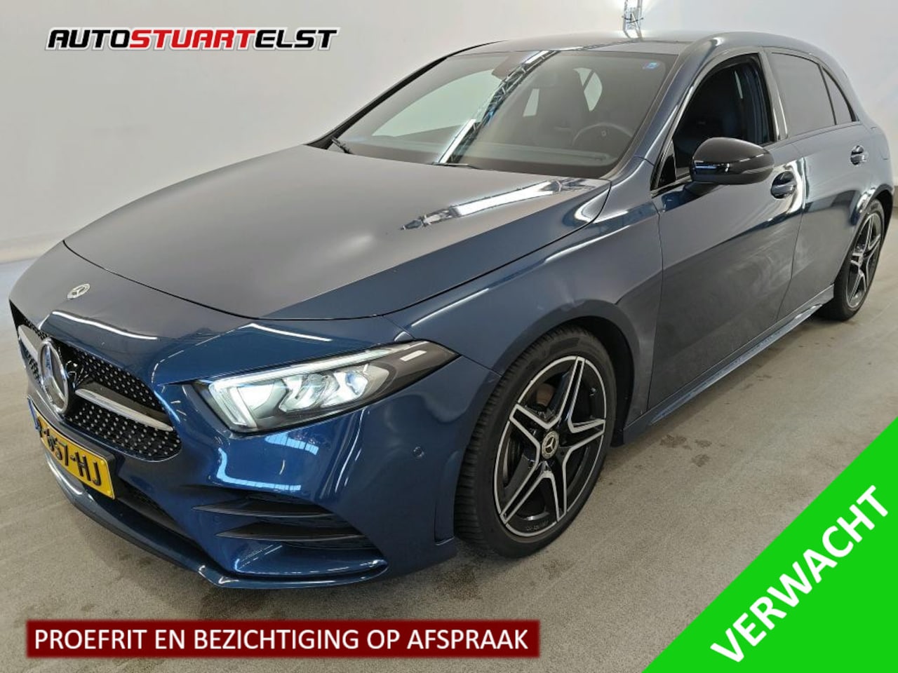 Mercedes-Benz A-klasse - 180 Business Solution AMG 1e Eigenaar | Volledig Onderh | BTW | NAP | Widescreen | Stoelve - AutoWereld.nl